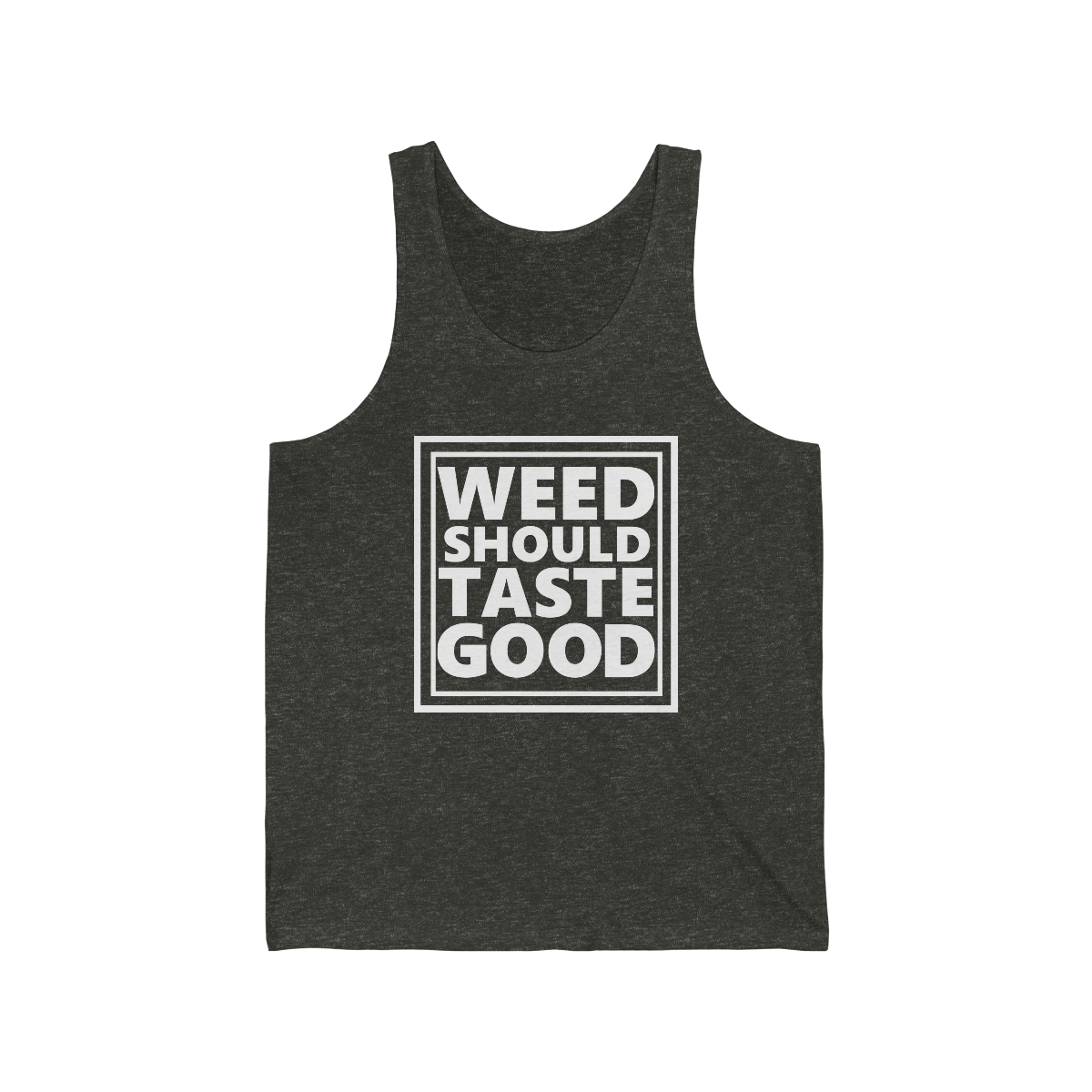 Weed Should Taste Good WB Unisex Jersey Tank - Image 3