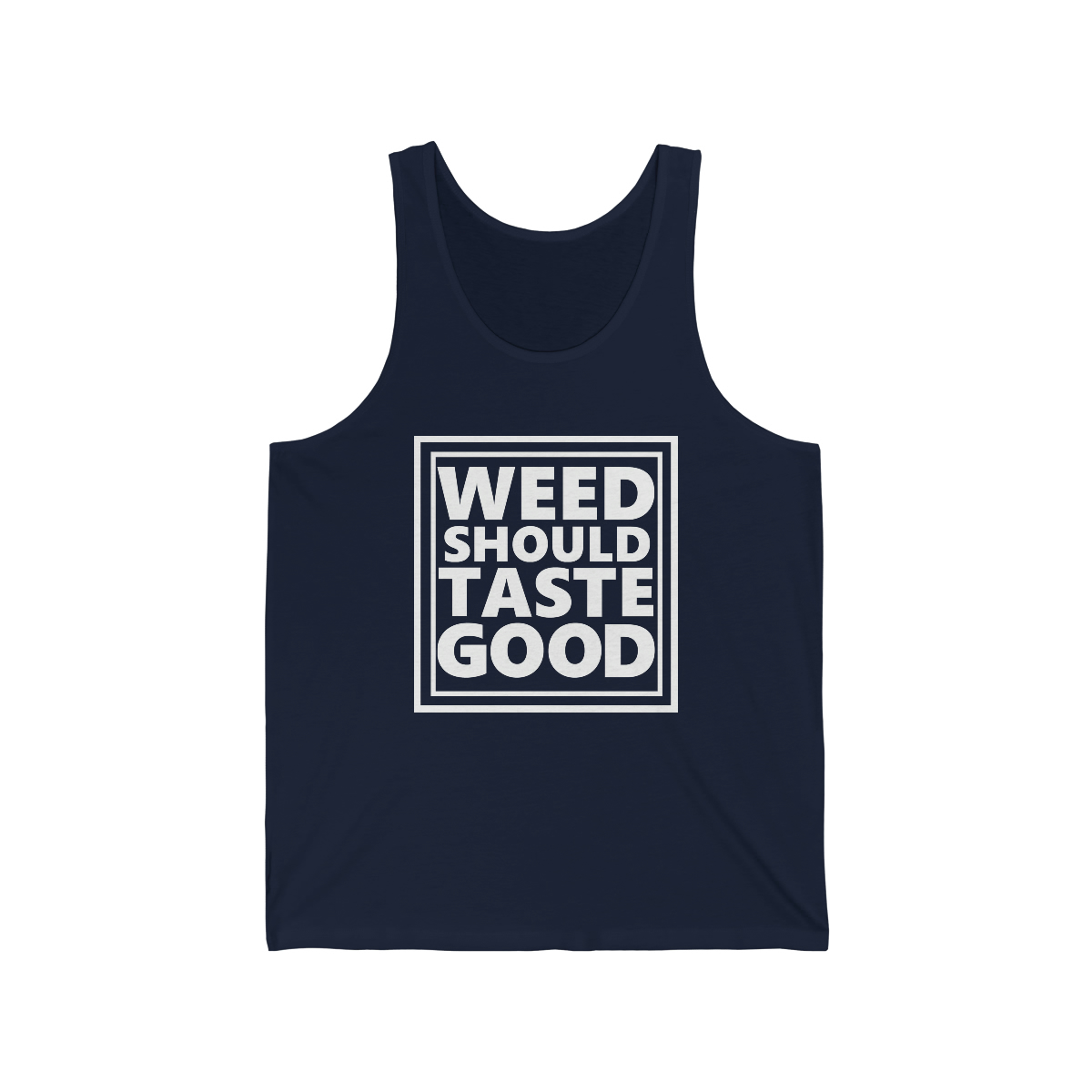 Weed Should Taste Good WB Unisex Jersey Tank - Image 5
