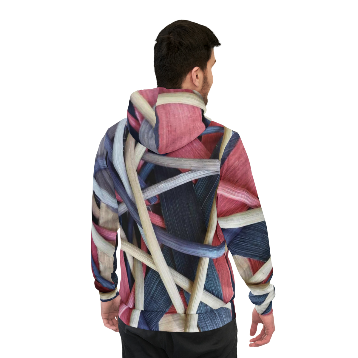 Greg and Carla Filippelli Cranberry Creek Baskets Red/Black/White Athletic Hoodie - Image 4