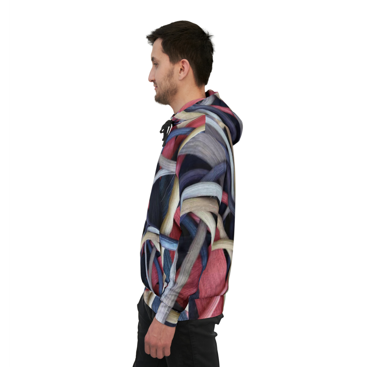 Greg and Carla Filippelli Cranberry Creek Baskets Red/Black/White Athletic Hoodie - Image 5