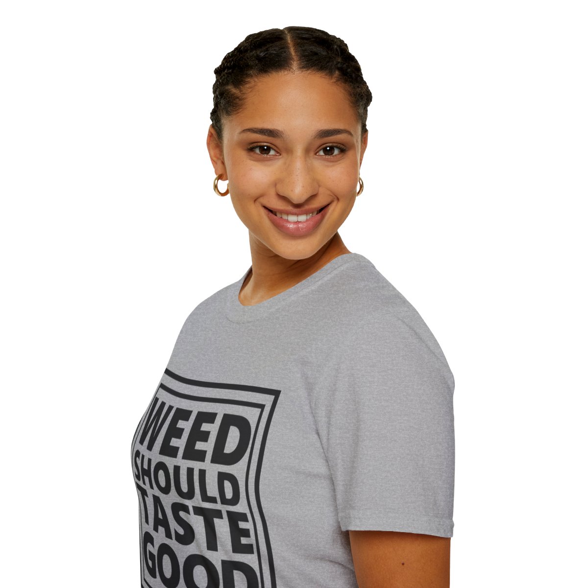 Weed Should Taste Good Unisex Softstyle T-Shirt - Image 33