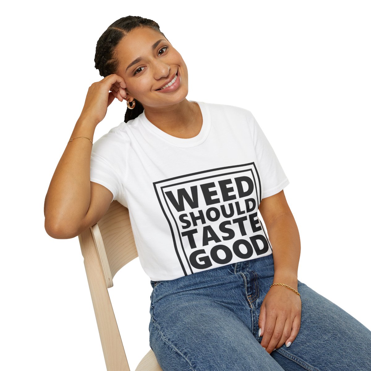 Weed Should Taste Good Unisex Softstyle T-Shirt - Image 10