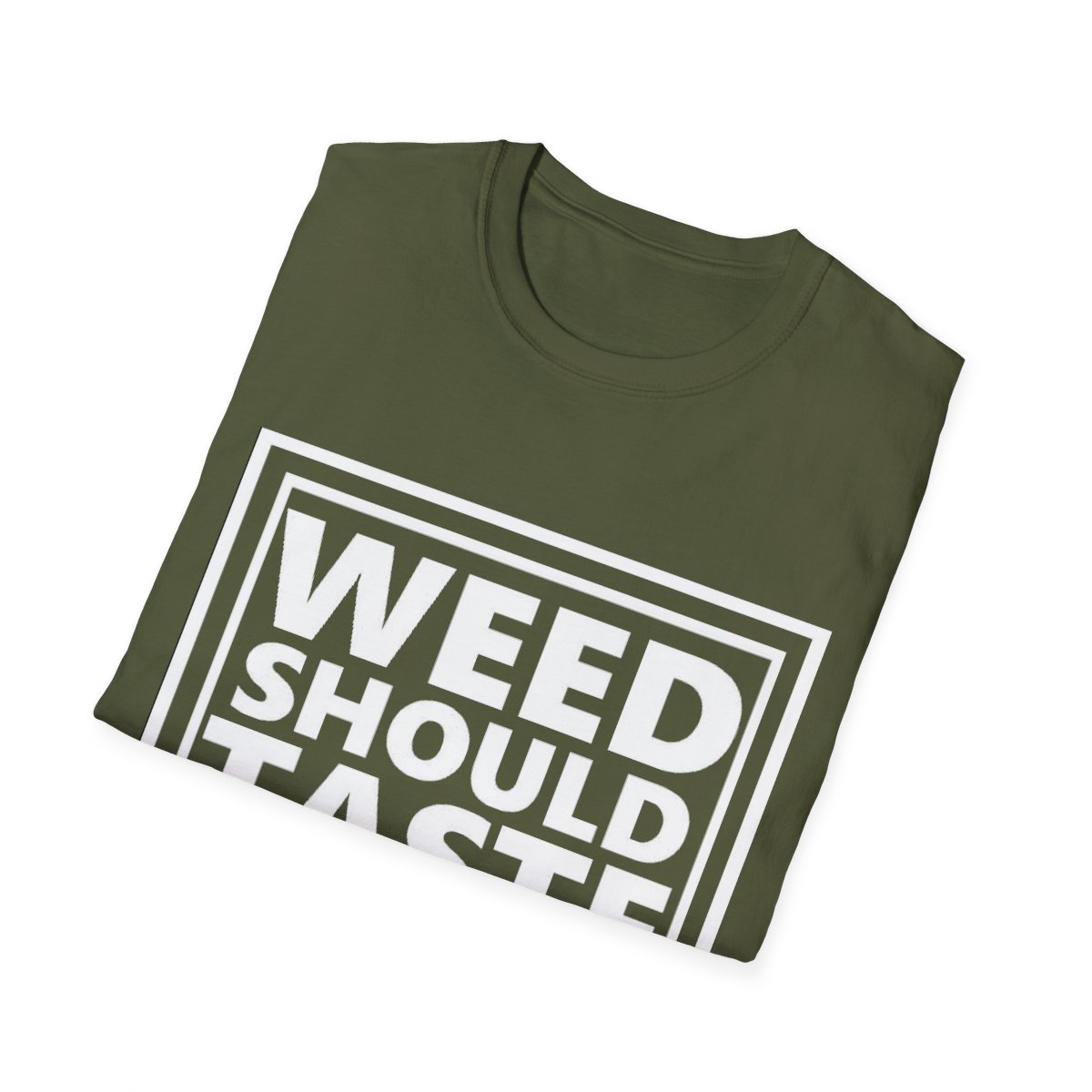 Weed Should Taste Good Unisex Softstyle T-Shirt - Image 77
