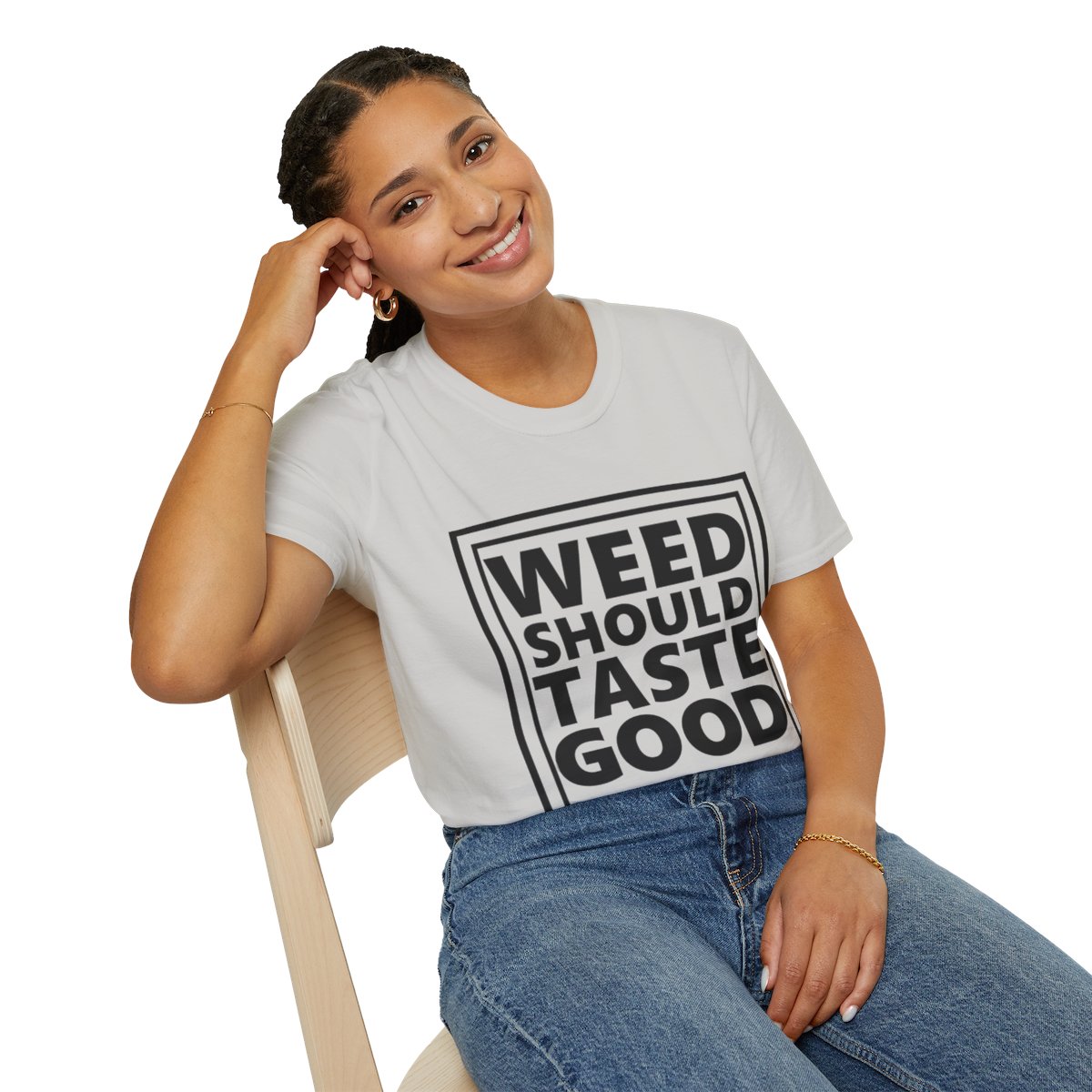 Weed Should Taste Good Unisex Softstyle T-Shirt - Image 22