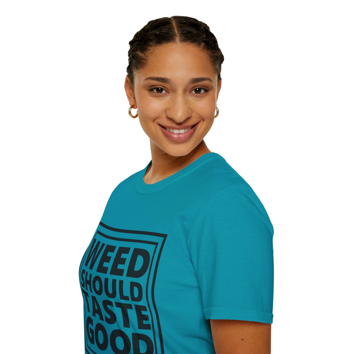 Weed Should Taste Good Unisex Softstyle T-Shirt - Image 105