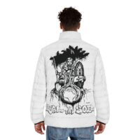 Loyal To The Soil Artwork Ras Elijah Tafari Puffer Jacket