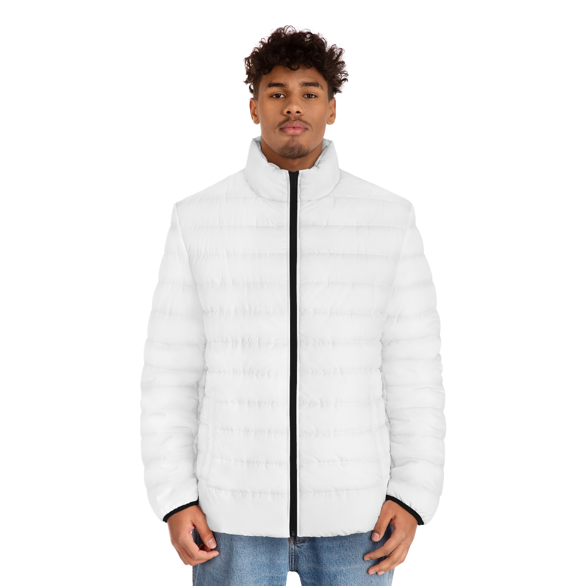 Loyal To The Soil Artwork Ras Elijah Tafari Puffer Jacket - Image 4