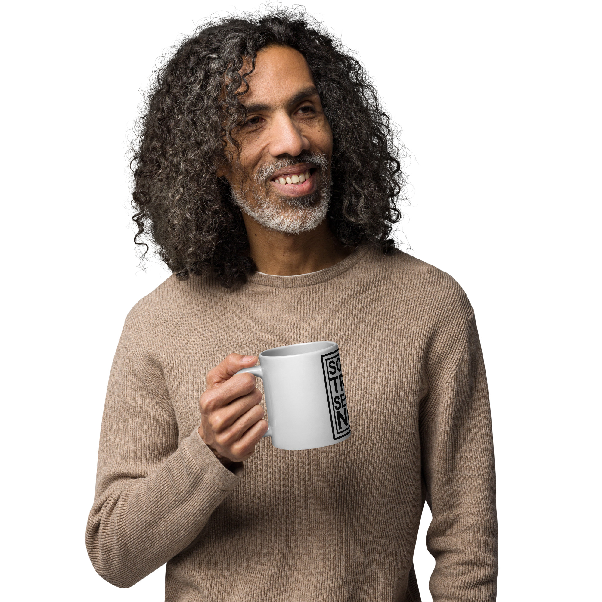 STS9 White glossy mug - Image 6